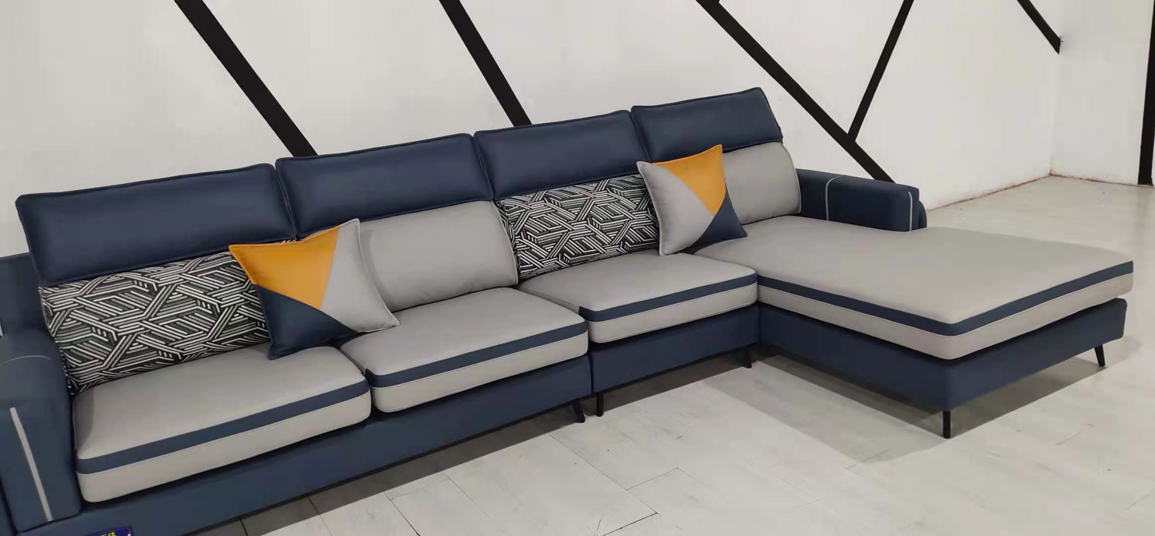 2023年客厅转角沙发装修效果图_装信通网效果图