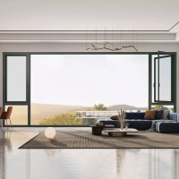 米兰系列D118窄边外开系统一体窗-邦圆门窗