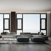 罗马系列B109内开内倒系统一体窗-邦圆门窗